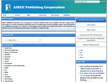 Tablet Screenshot of airccse.com