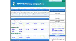 Desktop Screenshot of airccse.org